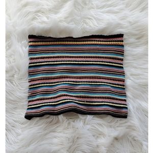 Rainbow Tube Crop Top